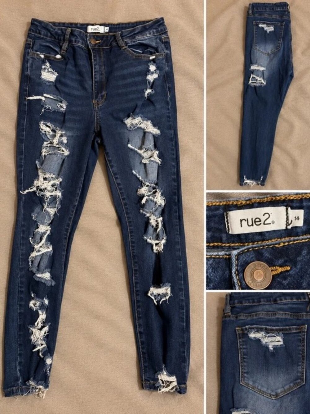 rue21 Distressed Skinny Jeans